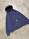 Carhartt Vintage Thermal Lined Zip Up Hoodie Workwear Skater