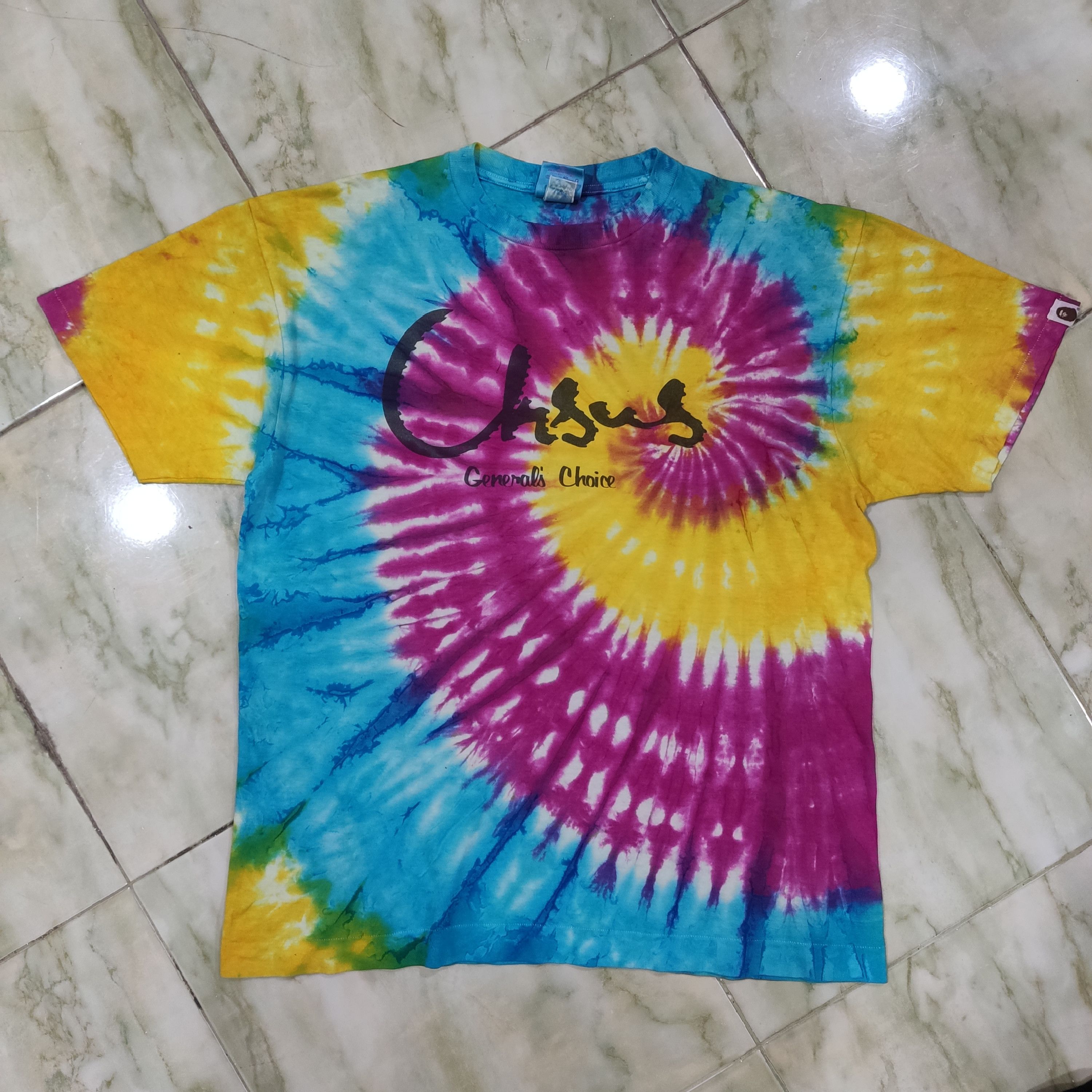 Bape A Bathing Ape Ursus General S Choice Custom Tie Dye Tee