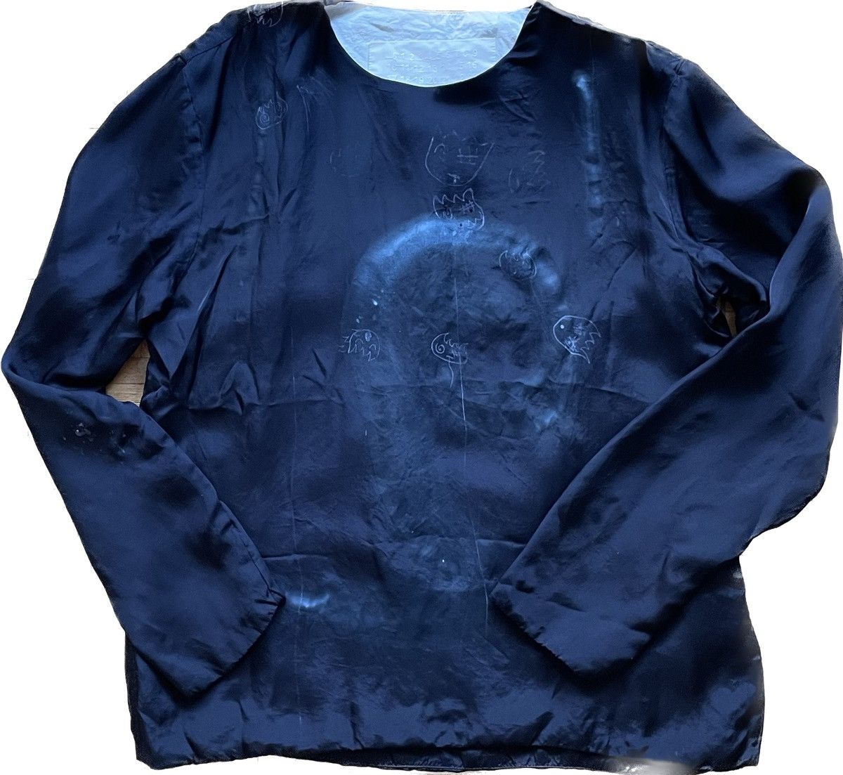 Maison Margiela Hpwk 2021 Painted Shirt Hoodie, Sweatshirt | FlexRushtees.com