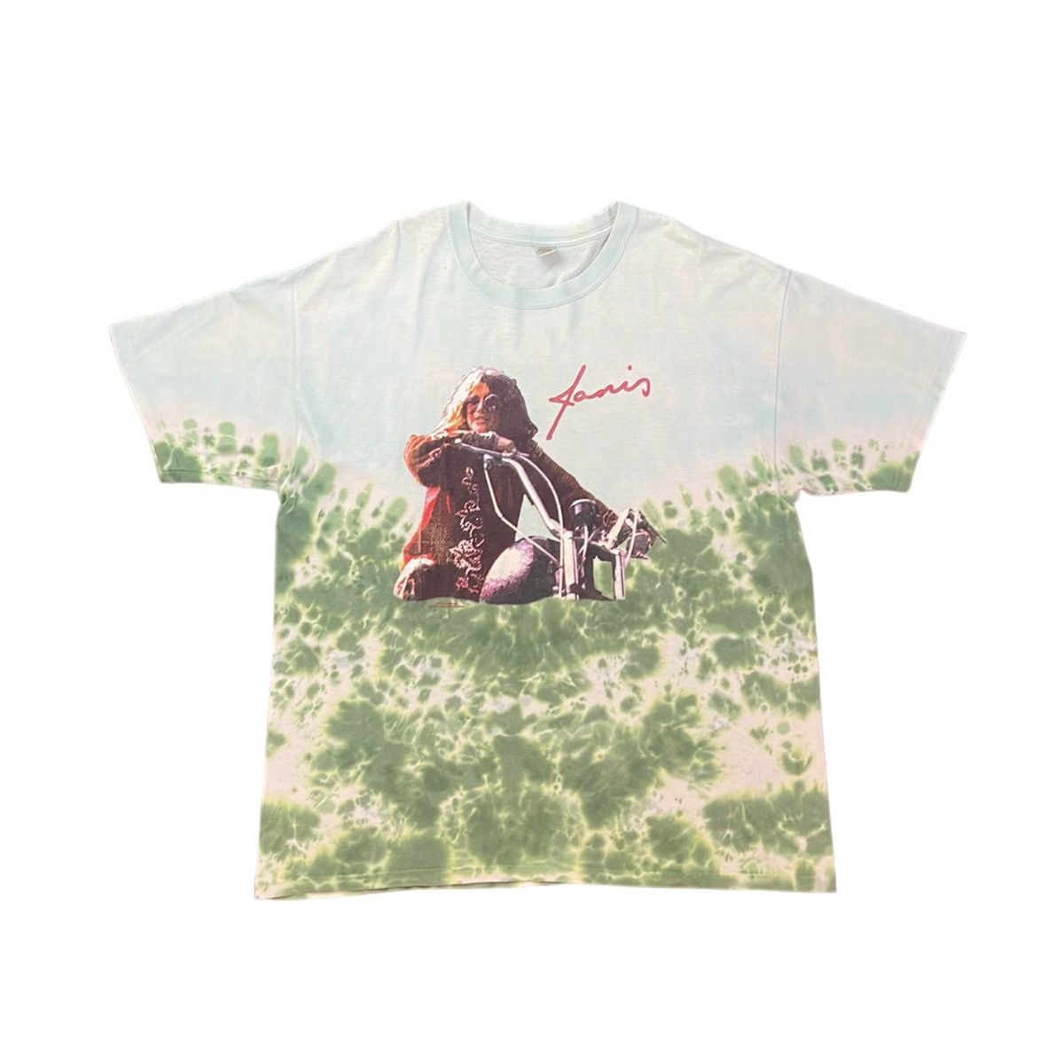 Vintage 2002 Janis Joplin Tie Dye Sun Dog Shirt