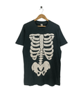Vintage 80 S Skeleton Anatomy Horror Halloween Spooky Tee