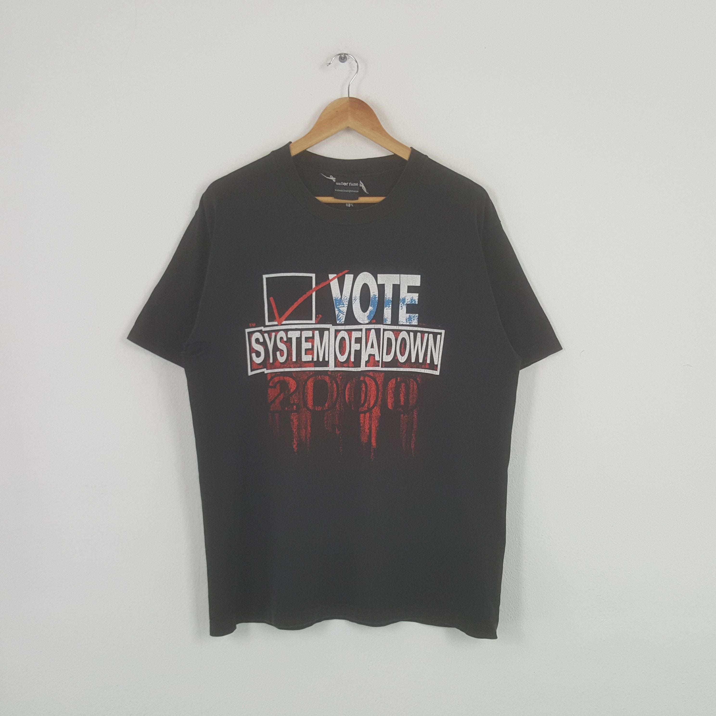 Vintage System Of A Down American Rock Metal Band Y2k Tshirt Hoodie, Sweatshirt | FlexRushtees.com
