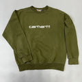 Carhartt Wip X Vintage Vintage Carhartt Sweatshirt Khaki Big Logo Y2k