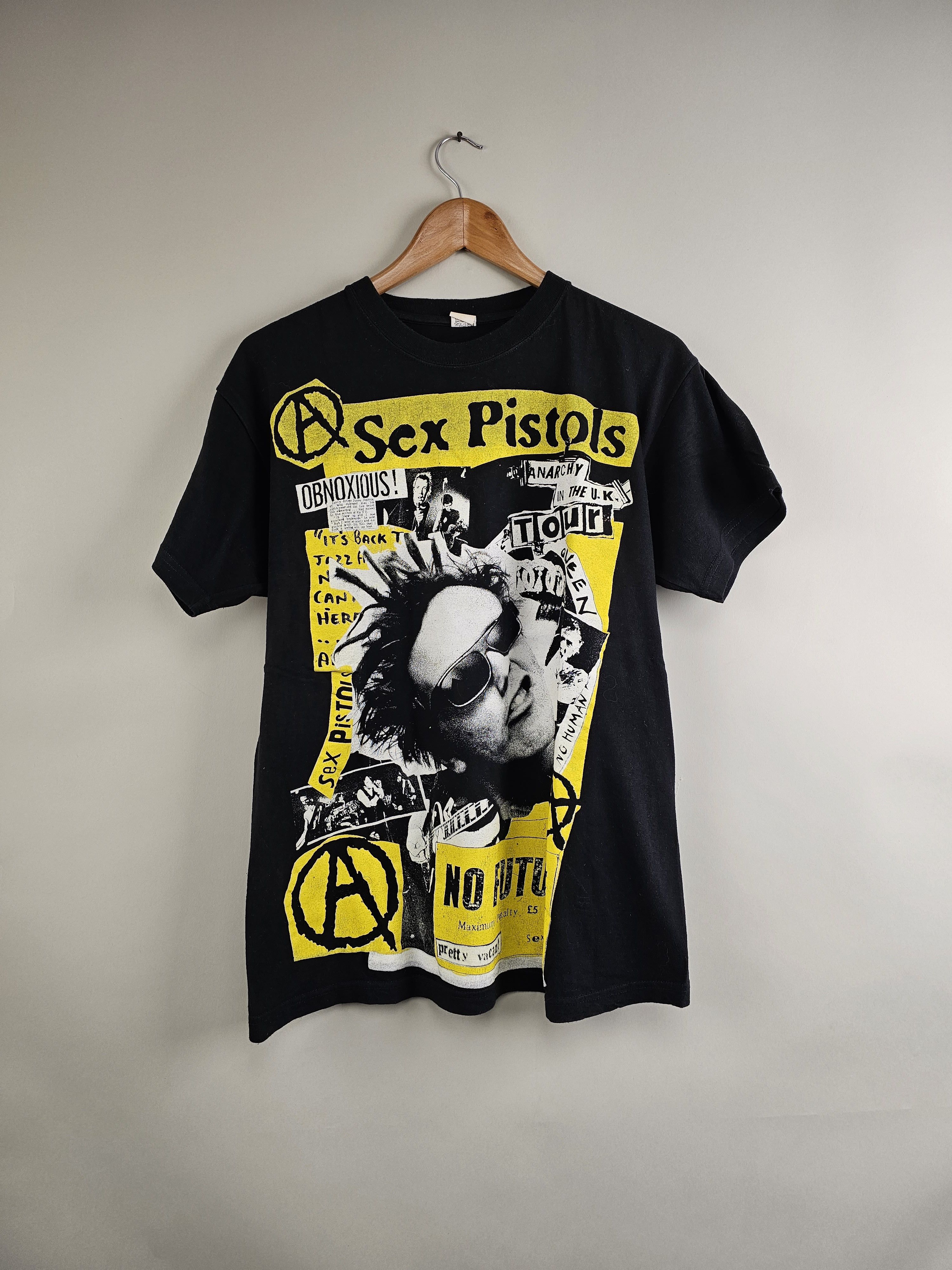 Vintage 90s Sex Pistols Johnny Rotten No Future Punk Skinhead T-Shirts, Hoodie, Sweatshirt | FlexRushtees.com