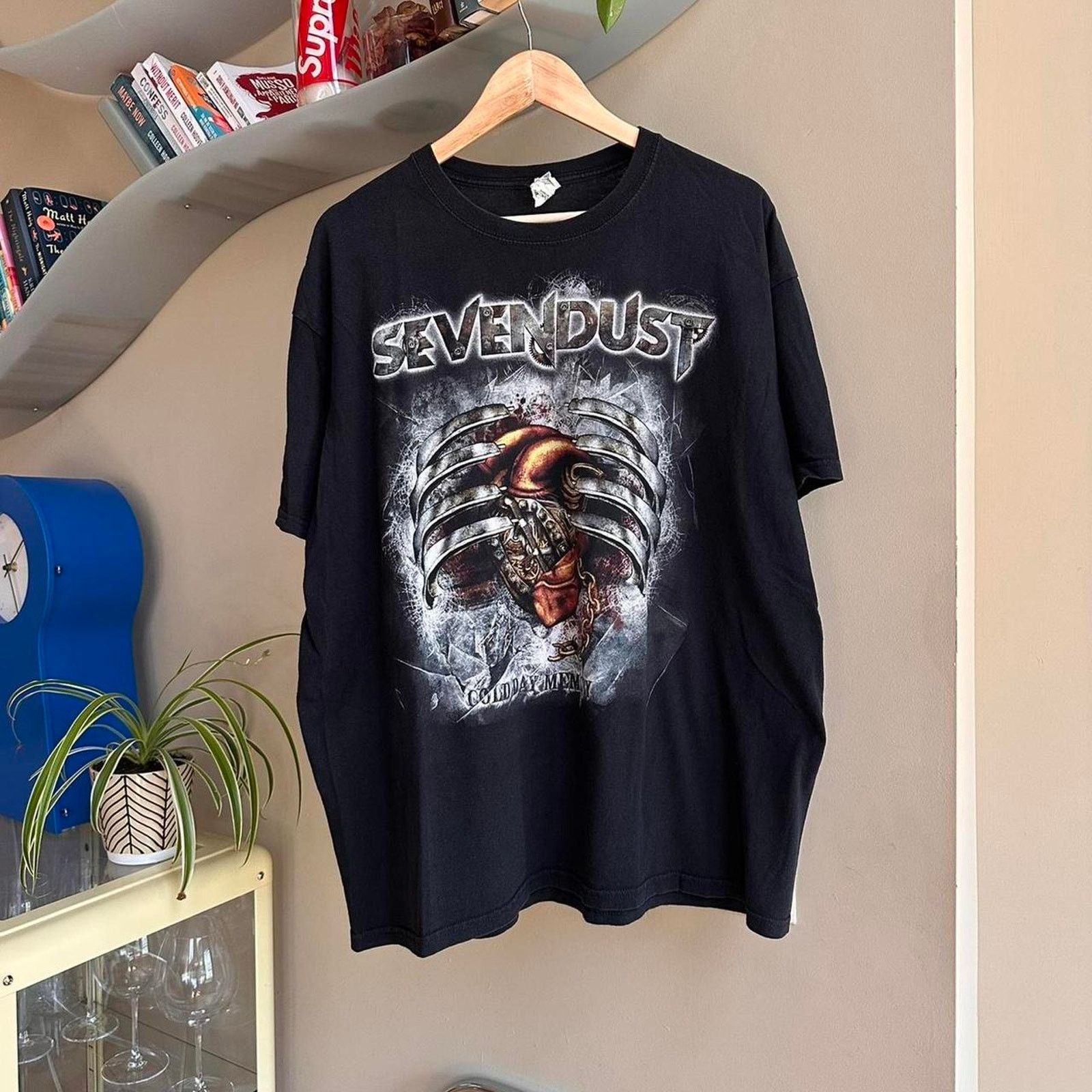 Band Tees X Vintage Vintage Y2k Sevendust Band Shirt