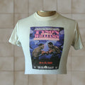 Vintage 80s Mike Tyson Vs Carl Williams 1989 Boxing Shirt M White Screen Stars Cotton Short