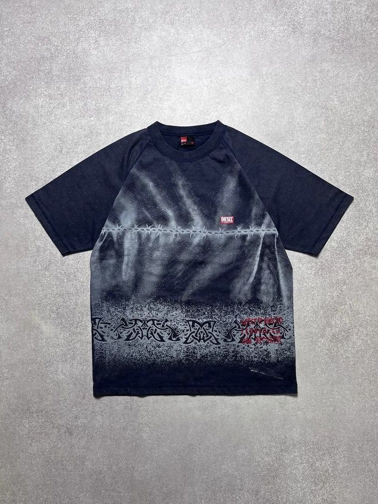 Vintage Diesel Avantgarde Tribal Boxy T Shirt M