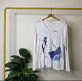 Uniqlo X Sweet Illustration By Yoco Nagamiya Artwork Ls Tee Hoodie, Sweatshirt | FlexRushtees.com