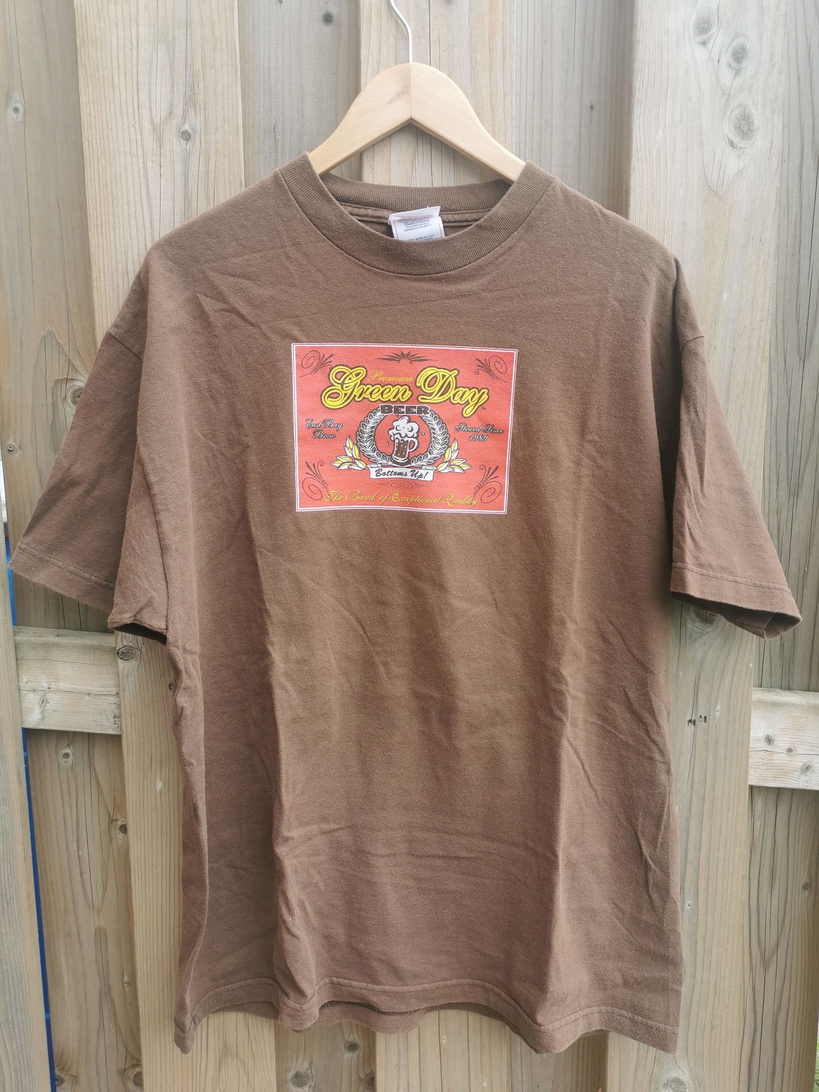 Vintage Rare Green Day Green Day Beer Shirt Tee T Shirt Hoodie, Sweatshirt | FlexRushtees.com