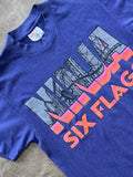 Vintage Ninja Six Flags Amusement Park Ride Tee Medium Hoodie, Sweatshirt | FlexRushtees.com