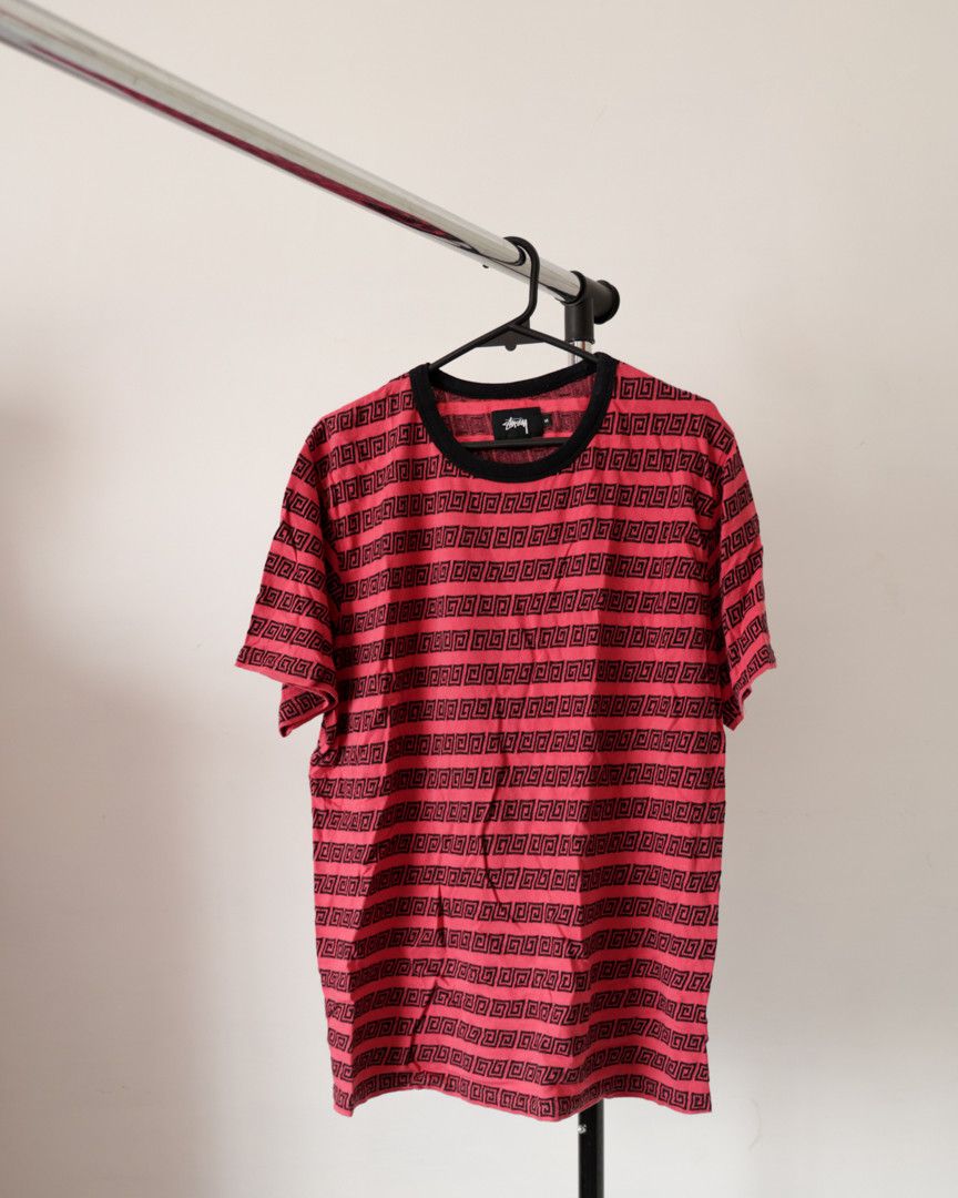 Stussy Red Tribal Tee
