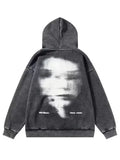 Japanese Brand Hoodie Vintage Double Face Printed Hoodie T-Shirts, Sweatshirt | FlexRushtees.com