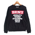 Ben Davis Last Drop Before Remove Rare Ben Davis Sweatshirt Spell Out Logo