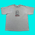 Vintage Gildan Dragon Shirt Mens Xl Gray Short Sleeve Crew Neck T Shirt Anime Logo Pattern 90 Hoodie, Sweatshirt