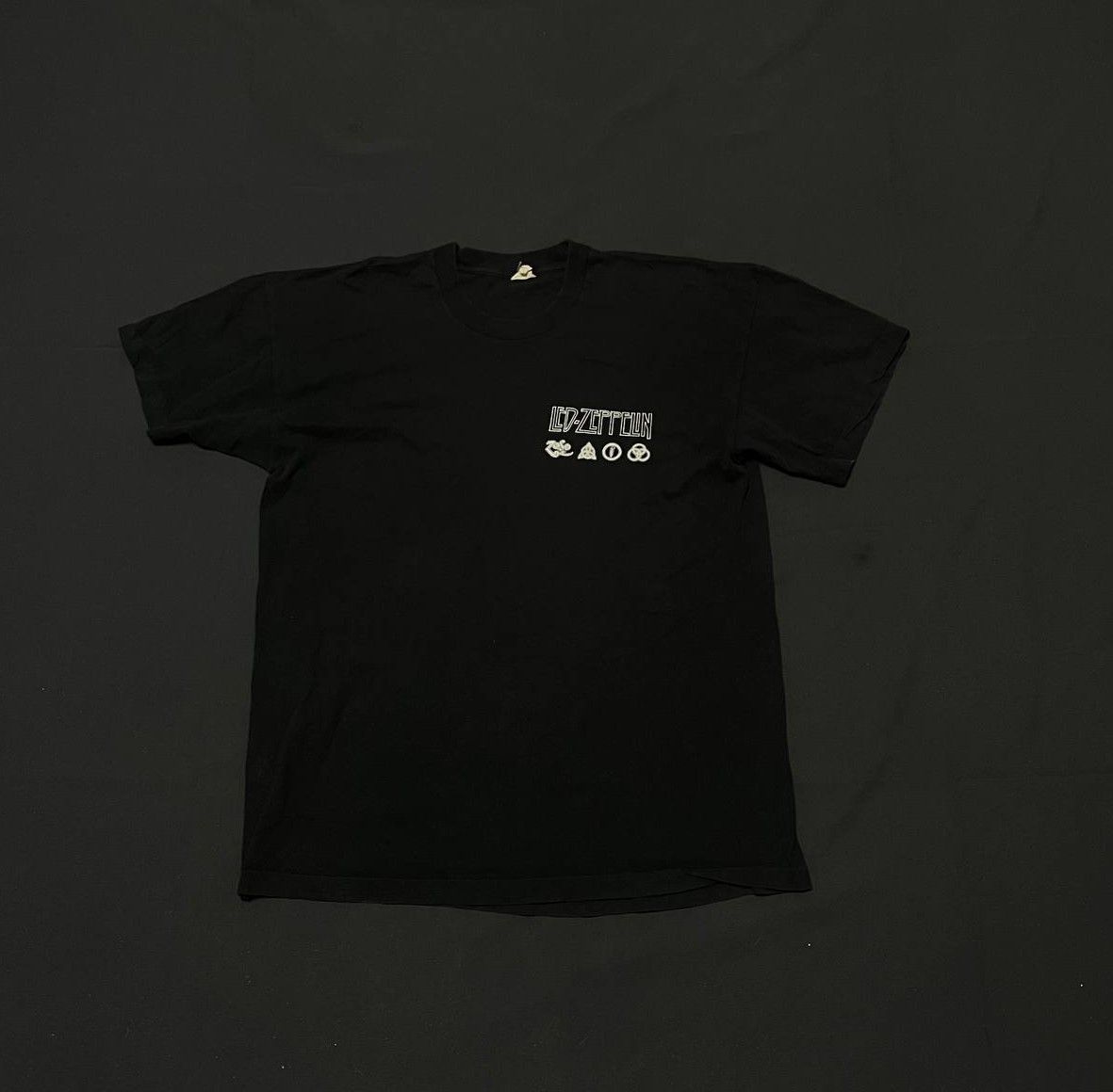 Band Tees Vintage Led Zeppelin Band T Shirt Screen Stars