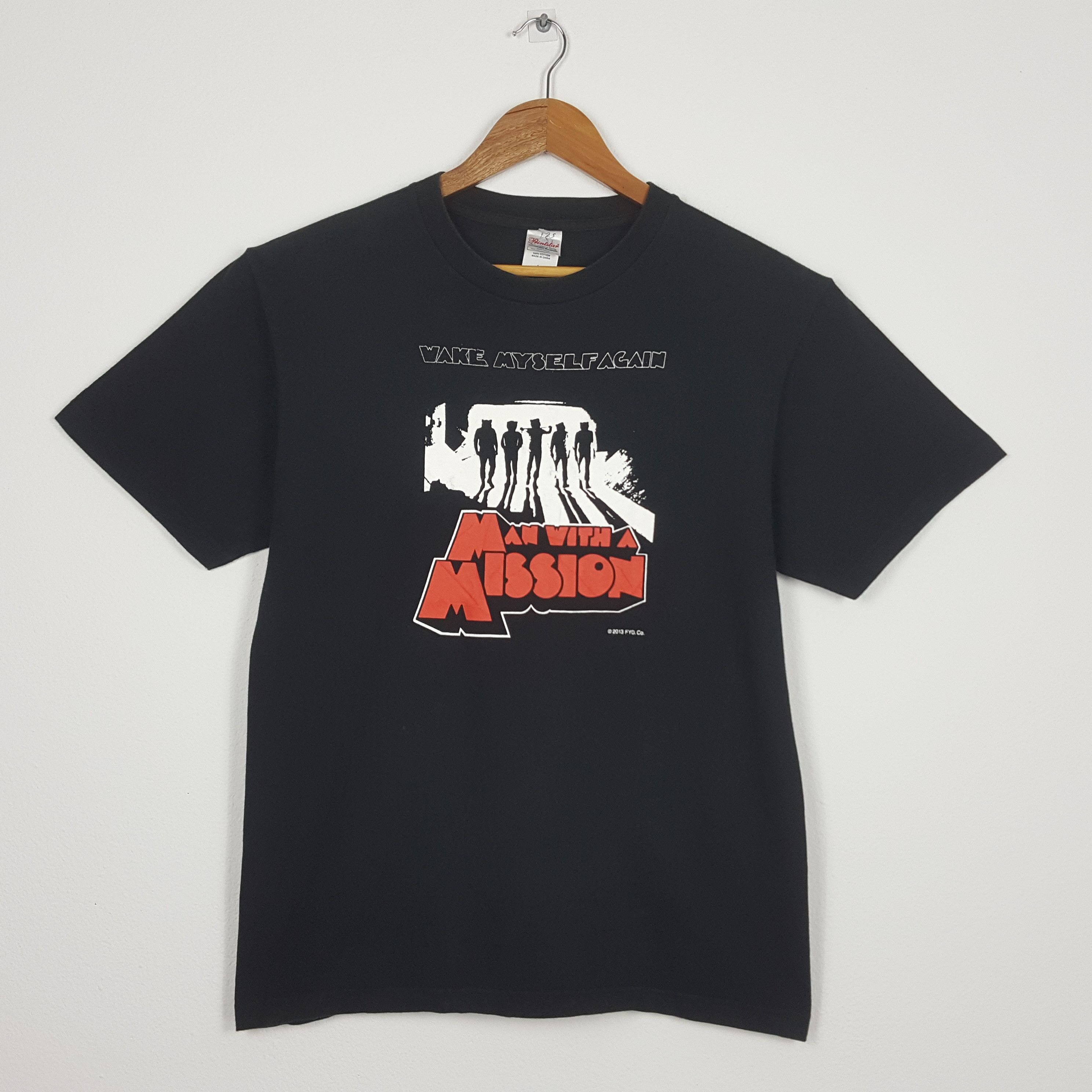 Vintage Man With A Mission X Clock Work Orange T Shirt