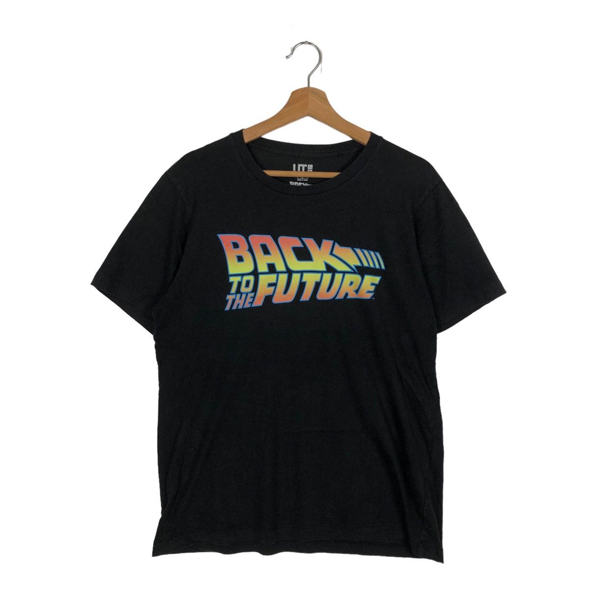 Japanese Brand Vintage Movie T Shirt Back To The Future Big Logo