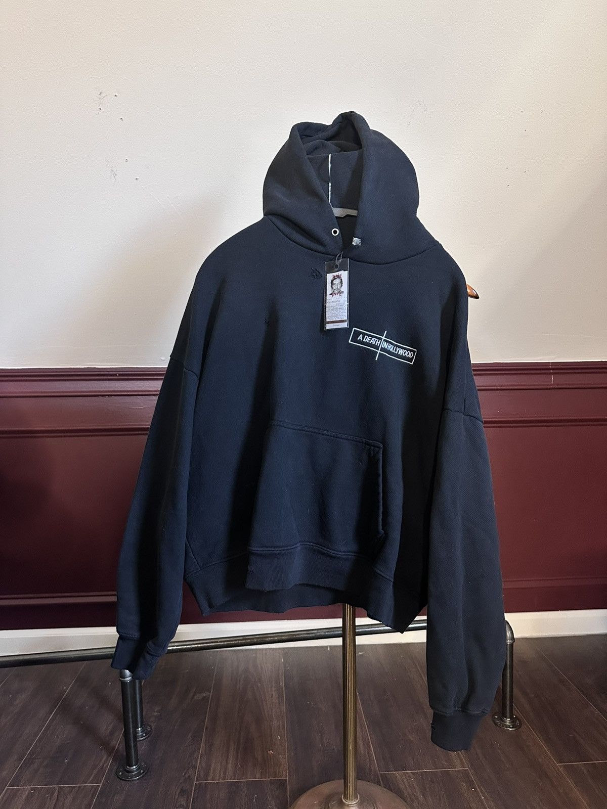 Paly Hollywood 1st Season Hand Numbered Black Death In Hollywood Hoodie T-Shirts, Sweatshirt | FlexRushtees.com