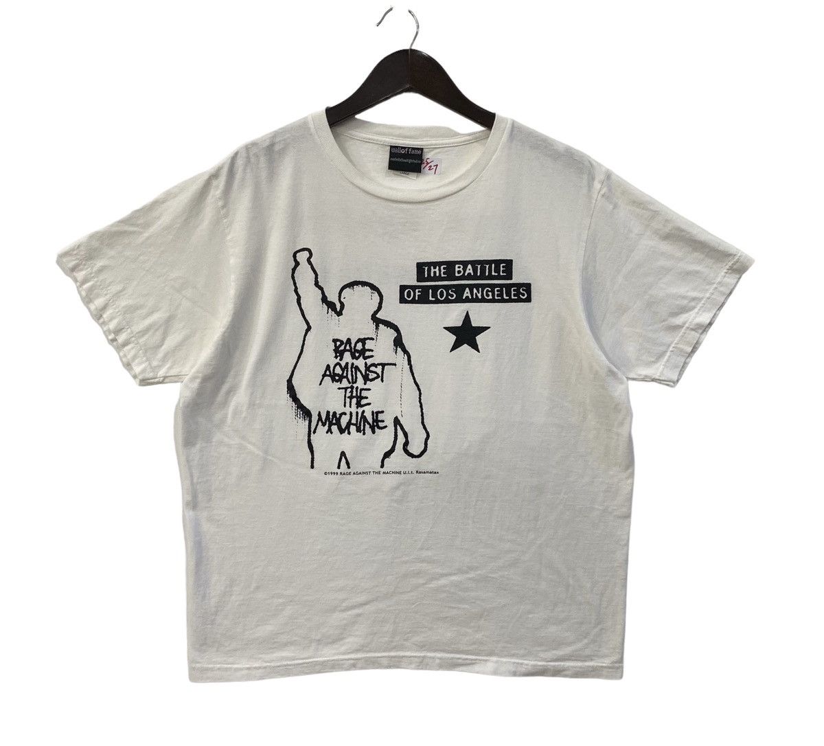 Band Tees Vintage Rage Against The Machine Band The Battle Of La Shirt Hoodie, Sweatshirt | FlexRushtees.com