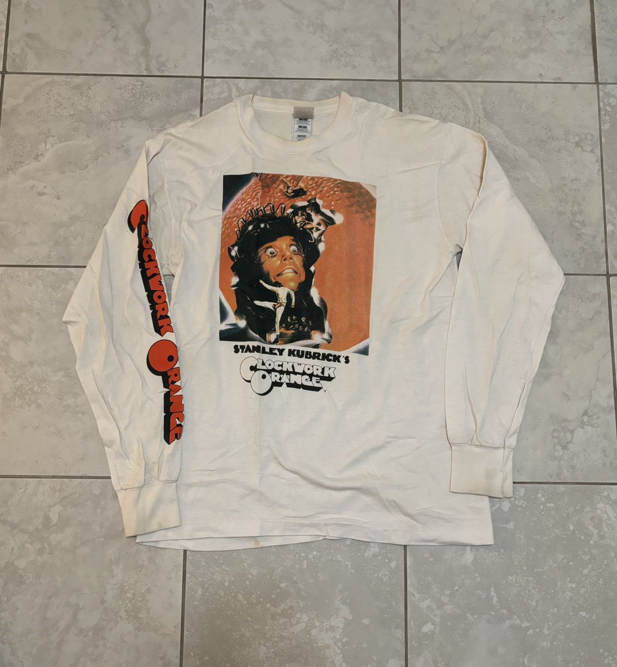 Rare Vintage Clockwork Orange Alex Stanley Kubrick Movie T