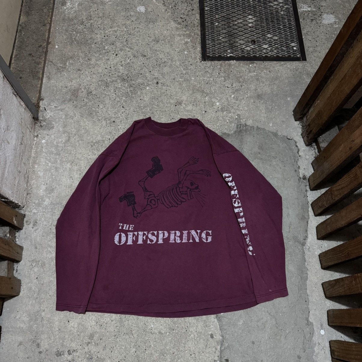 Vintage Rare Offspring Long Sleeve 90 T Shirt Hoodie, Sweatshirt | AU16VibeMintTees.com