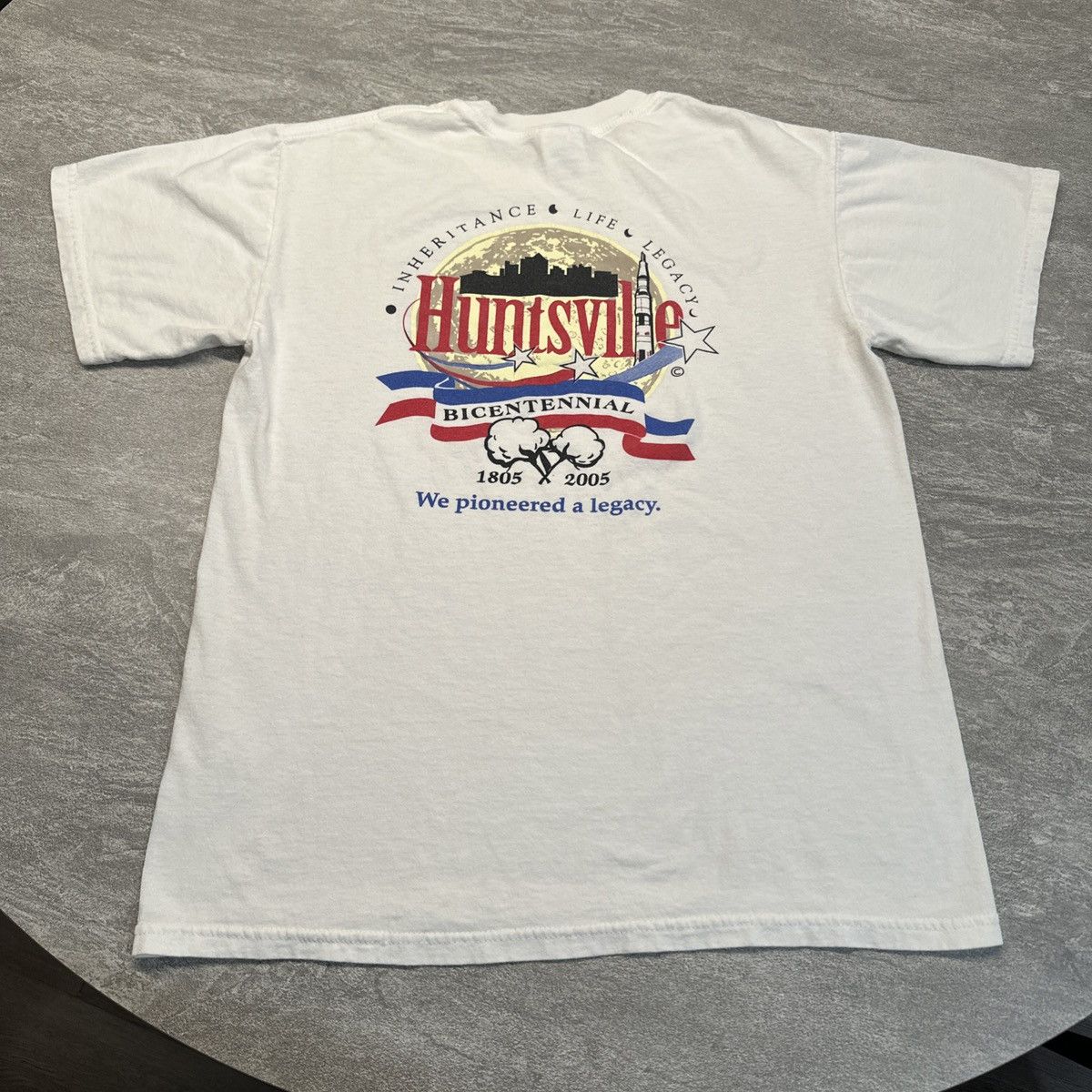 Vintage Y2k Marshall Space Flight Nasa Huntsville Shirt