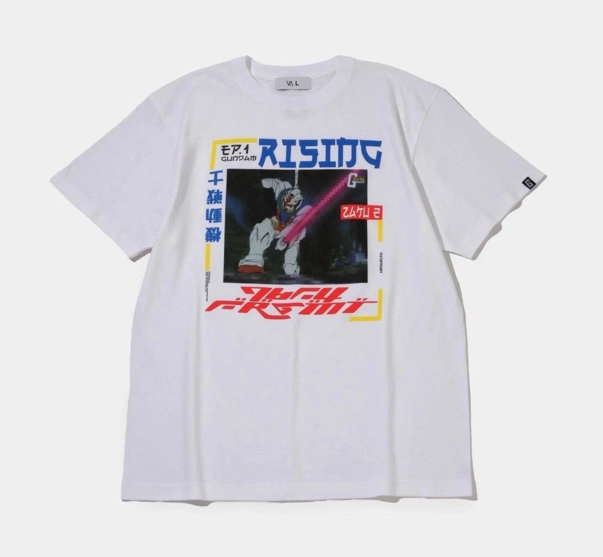 Va Gundam White Tee Size L Hoodie, Sweatshirt | FlexRushtees.com