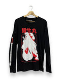 Brand Inuyasha Japanese Manga Animated Fantasy Longsleeve T Shirt