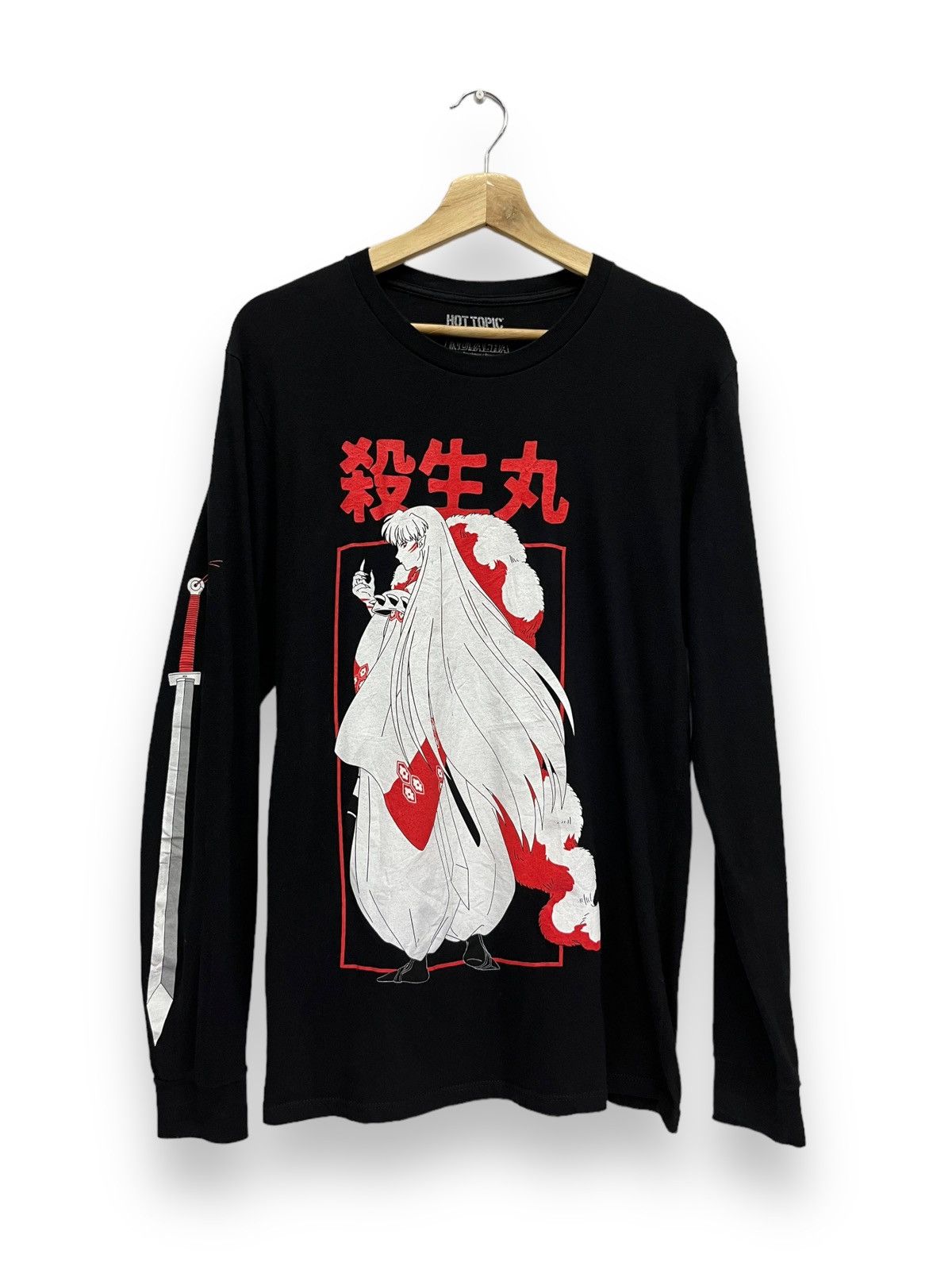 Brand Inuyasha Japanese Manga Animated Fantasy Longsleeve T Shirt