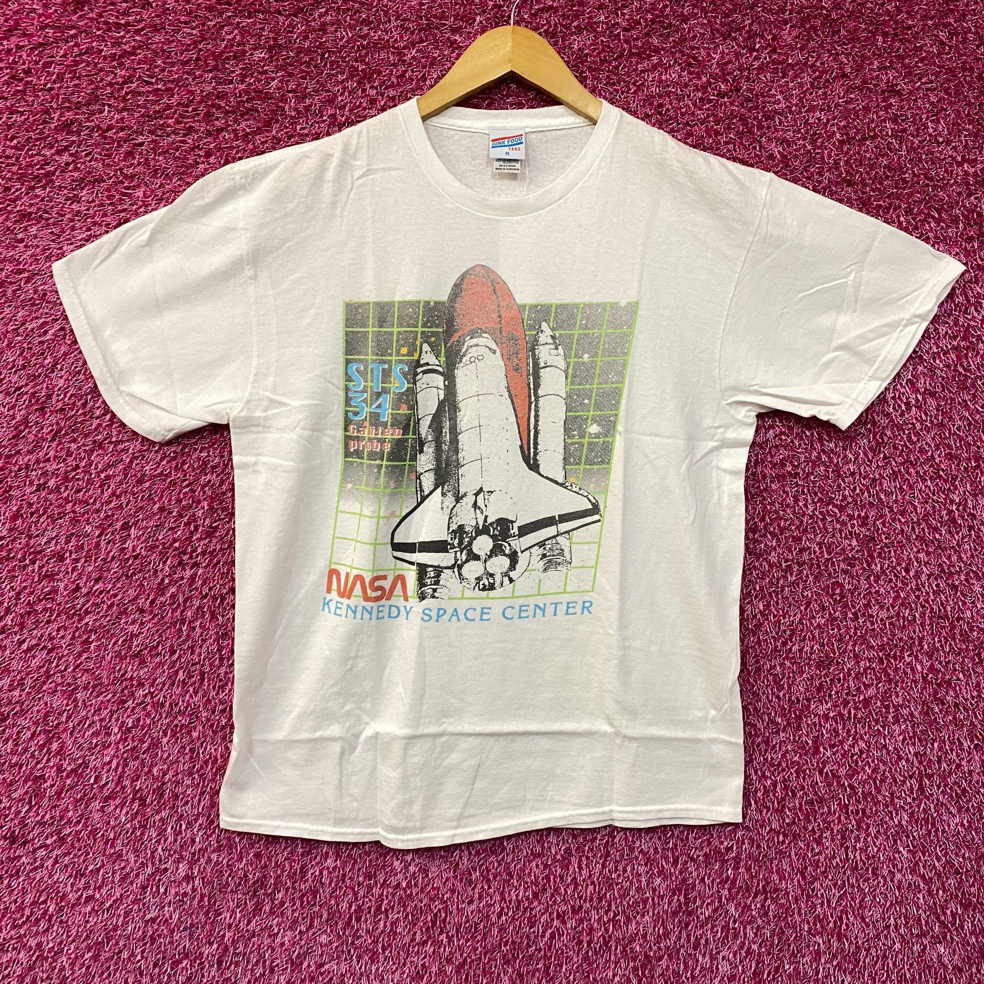 Nasa Sts 34 Galileo Probe Kennedy Space Center Promo Tee Med