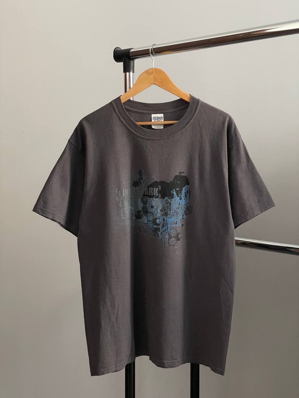 Band Tees Rare Linkin Park Vintage 2001 Meteora Album Promo Grey Tee Hoodie, Sweatshirt | FlexRushtees.com