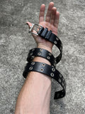 Other Black Metal Punk Scene Belt Double Ring