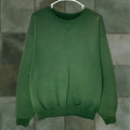 Fruit Of The Loom Vintage Fruit Of The Loom Sweatshirt Crewneck Pullover 90s Green Medium Mens T-Shirts, Hoodie
