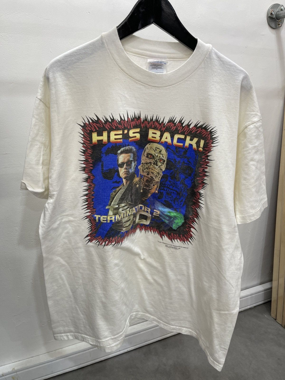 Vintage 1996 Terminator 2 Shirt