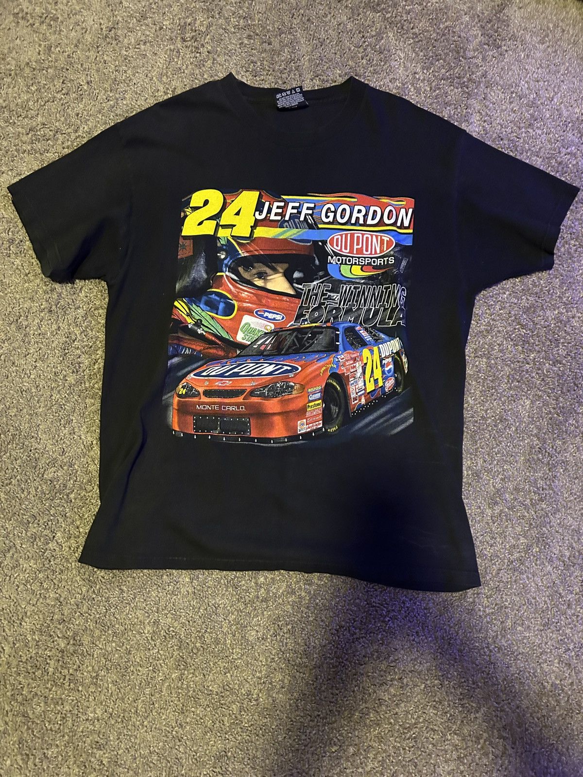 Vintage Jeff Gordon Racing Tee Hoodie, Sweatshirt | FlexRushtees.com