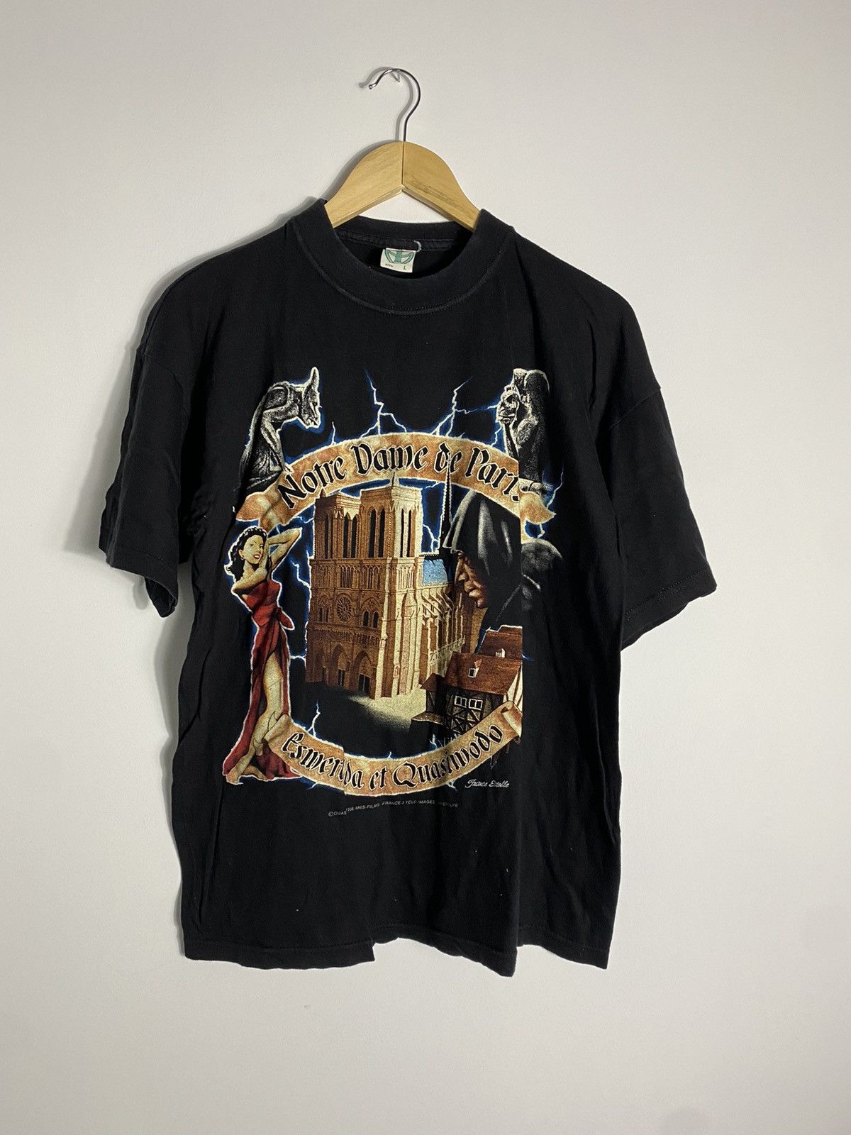 Vintage Notre Dame De Paris French Movie 1996 T Shirt Hoodie, Sweatshirt | FlexRushtees.com