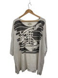Vivienne Westwood Anglomania Orb Oversized Tee Hoodie, Sweatshirt | FlexRushtees.com