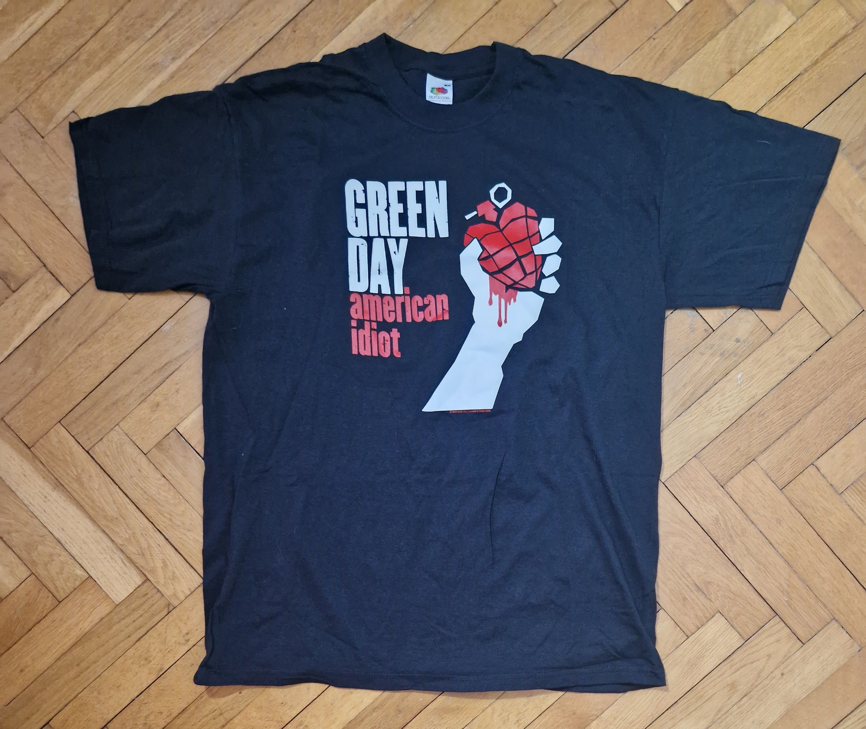Vintage Green Day American Idiot Vintage 2004 Og Tee Hoodie, Sweatshirt | FlexRushtees.com