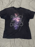 Band Tees Black 2000s Panic At The Disco Tee Hoodie, Sweatshirt | FlexRushtees.com