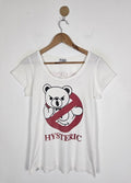 Glamour Hysteric Glamour Bear You Genius Me Bastard Shirt Hoodie, Sweatshirt | FlexRushtees.com