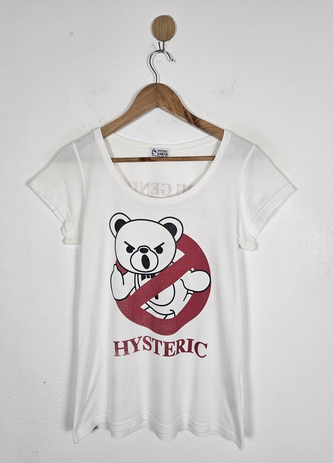 Glamour Hysteric Glamour Bear You Genius Me Bastard Shirt Hoodie, Sweatshirt | FlexRushtees.com