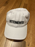 Vetements Embroidered Logo White Velcro Back T-Shirts, Hoodie, Sweatshirt | FlexRushtees.com