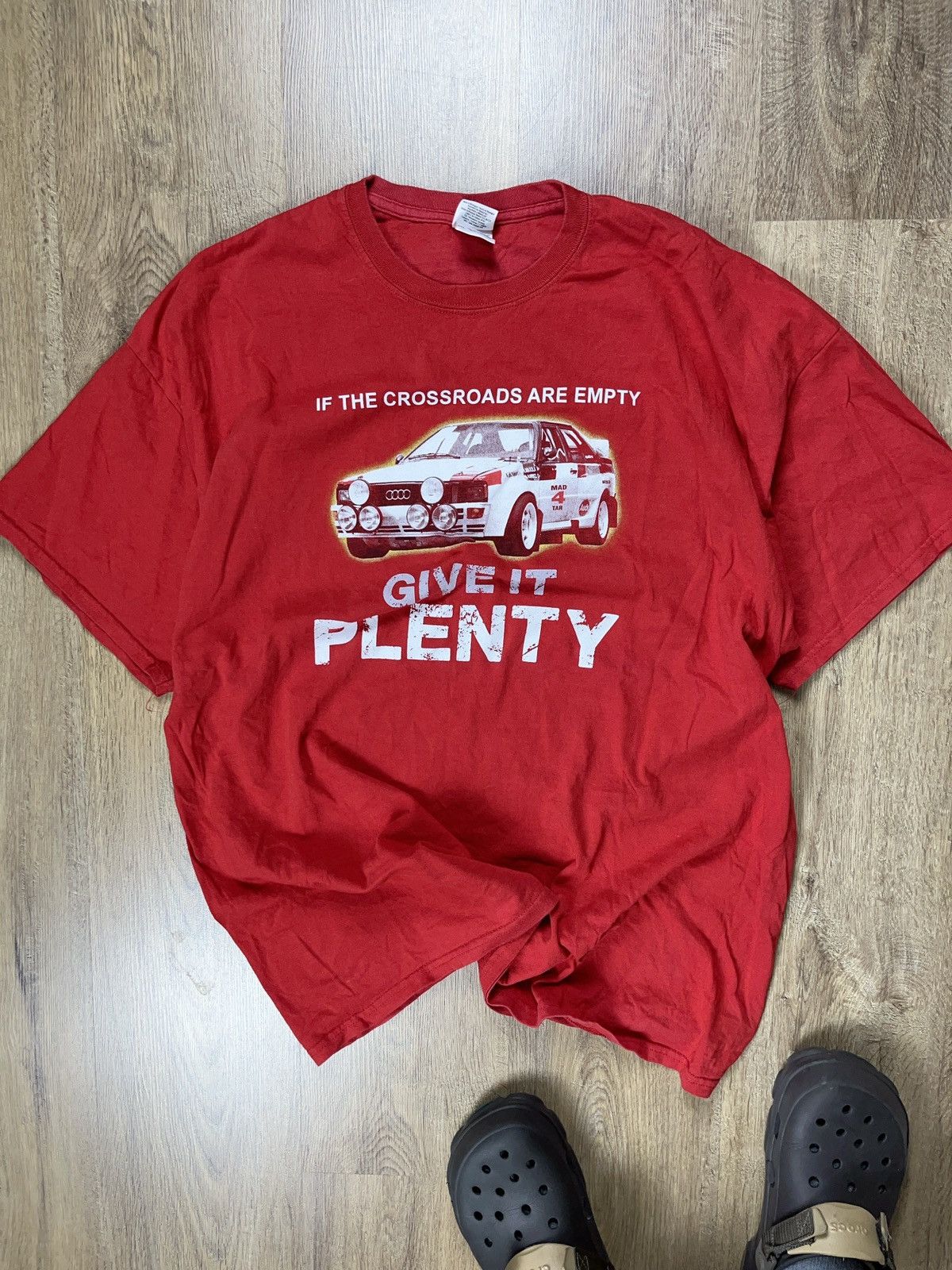 Y2k Vintage Audi Racing Funny Graphic T Shirt Red Moto Hoodie, Sweatshirt | FlexRushtees.com