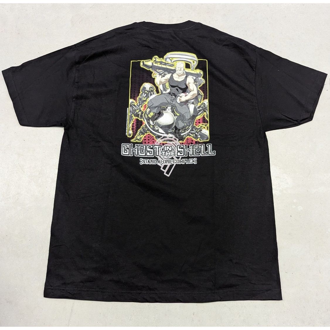 Vintage Mid 2000s Ghost In A Shell Stand Alone Complex Promo T Shirt Hoodie, Sweatshirt | FlexRushtees.com
