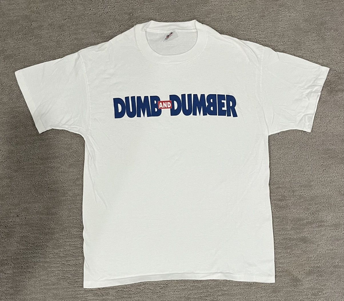 Vintage 90s Dumb And Dumber Movie Promo Tee Hoodie, Sweatshirt | FlexRushtees.com