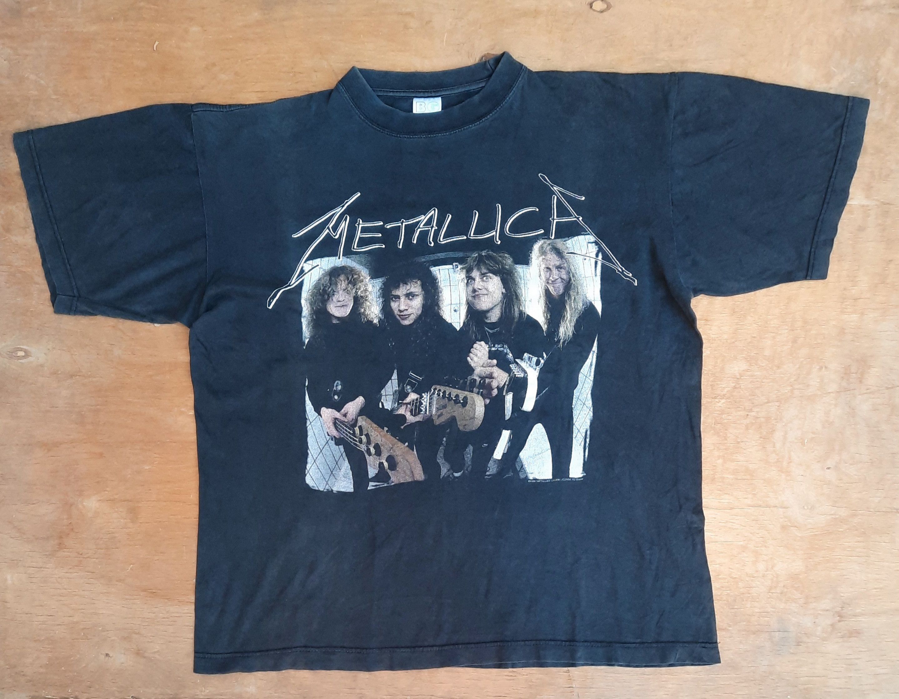 Band Tees 90s Metallica Garage Days Re Revisited Heavy Metal Tee