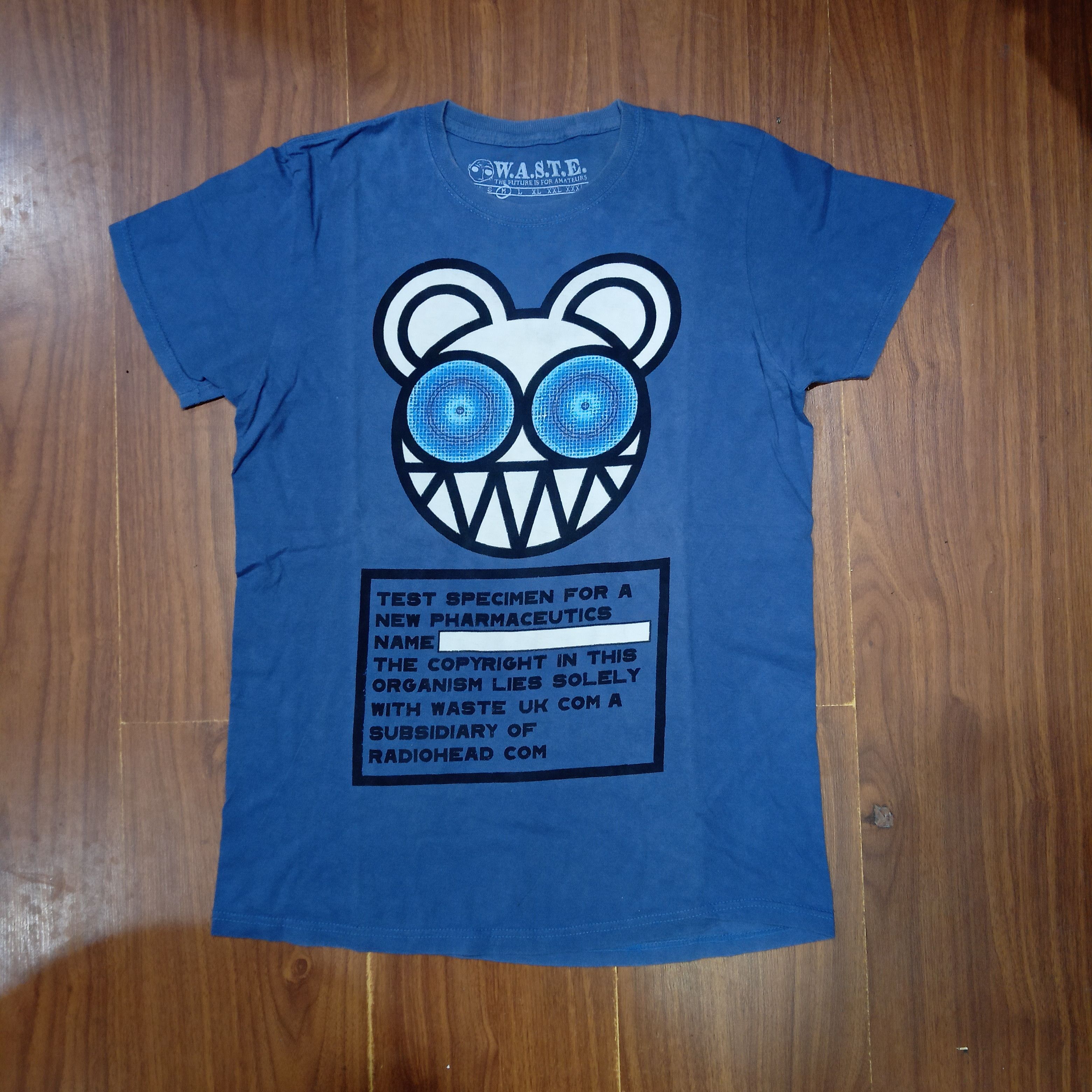 Band Tees Radiohead Bear Tshirt Hoodie, Sweatshirt | FlexRushtees.com