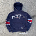 Vintage Hoodie Patriots Rugby Sweater Big Logo 90s Y2k