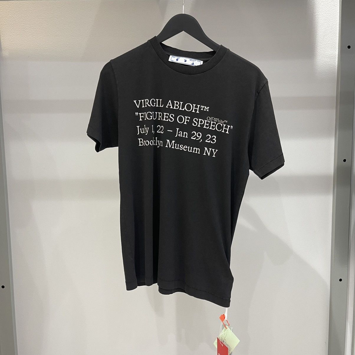 White Off White Figures Of Speech Brooklyn Museum Tee Hoodie, Sweatshirt | FlexRushtees.com
