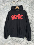 Band Tees Ac Dc Hoodie Rock Band Logo Rare Metal Vintage Sweatshirt | FlexRushtees.com